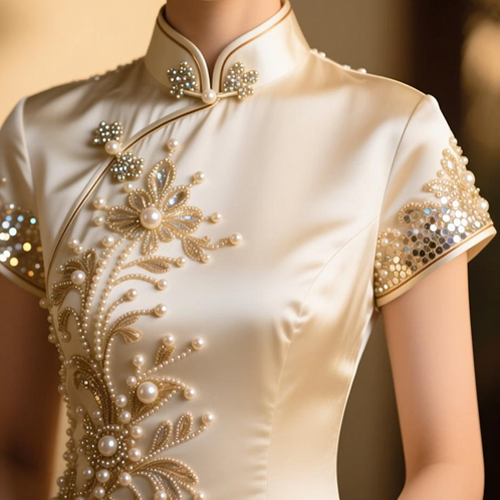 CBL High Speed Flat Mixed Multi-color Bead And Sequin Embroidery Machine