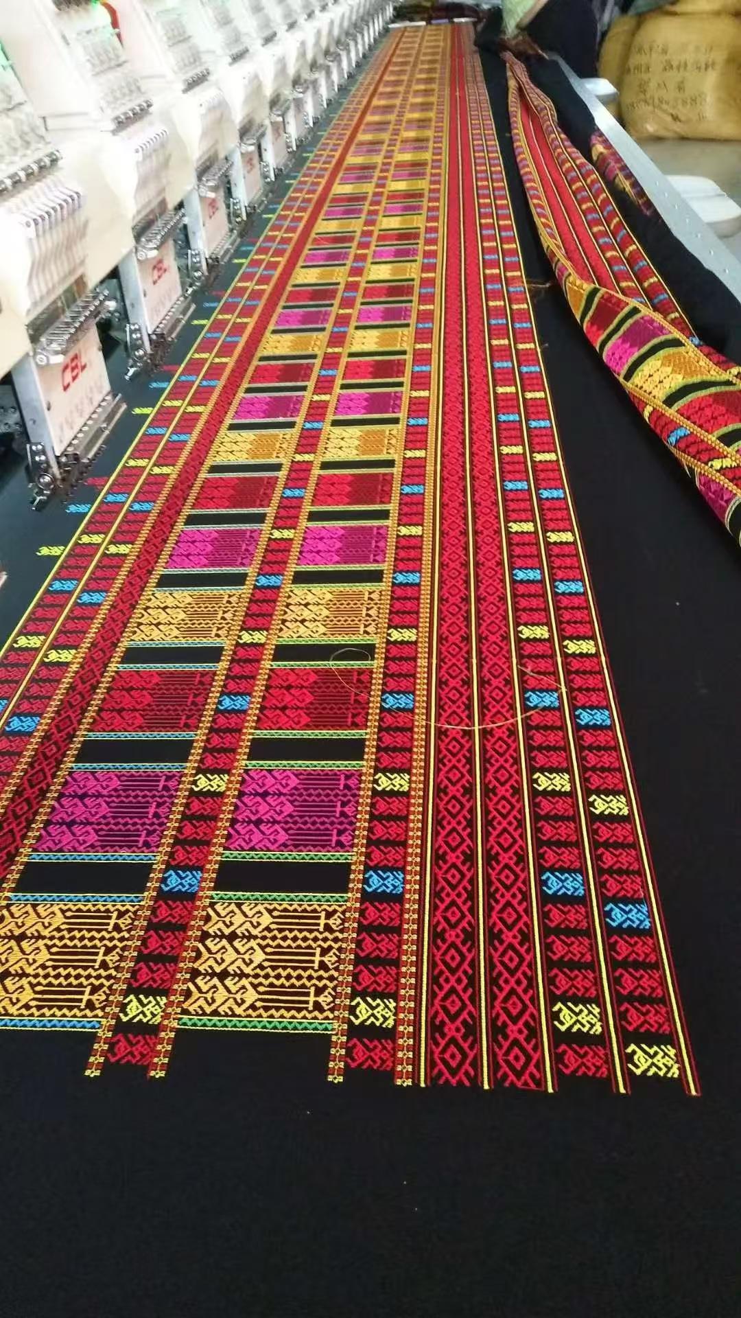 National costume embroidery.National costume embroidery.