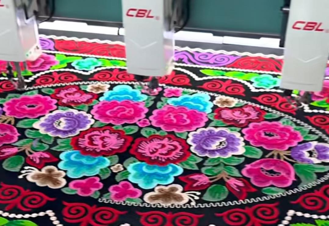 WALL CLOTH DECORATIVE EMBROIDED